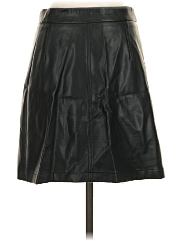 French Connection Faux Leather Skirt (view 2)