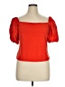 H&M Orange Short Sleeve Top Size XL - photo 1