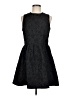 H&M 100% Polyester Black Cocktail Dress Size M - photo 1
