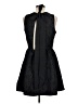 H&M 100% Polyester Black Cocktail Dress Size M - photo 2