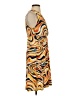 Veronica M. Print Orange Cocktail Dress Size S - photo 4