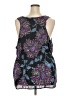LYS 100% Polyester Purple Sleeveless Blouse Size 3X - photo 2
