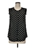 Daniel Rainn Polka Dots Black Sleeveless Blouse Size M - photo 1