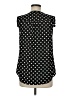 Daniel Rainn Polka Dots Black Sleeveless Blouse Size M - photo 2