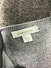 Garnet Hill 100% Cashmere Gray Cashmere Pullover Sweater Size M - photo 7
