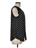 Daniel Rainn Polka Dots Black Sleeveless Blouse Size M - photo 4