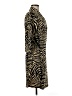 J. McLaughlin Animal Print Gold Casual Dress Size M - photo 4