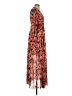 Unbranded 100% Polyester Print Red Casual Dress Size S - photo 4