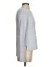 Ellen Tracy Metallic Silver Pullover Sweater Size XS - photo 4