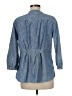 Levi's 100% Cotton Blue 3/4 Sleeve Button-Down Shirt Size M - photo 2