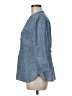 Levi's 100% Cotton Blue 3/4 Sleeve Button-Down Shirt Size M - photo 5