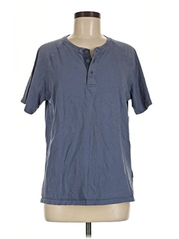 GOODTHREADS Short Sleeve Henley (view 1)