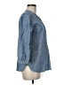 Levi's 100% Cotton Blue 3/4 Sleeve Button-Down Shirt Size M - photo 4