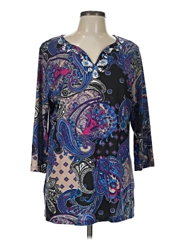 Chico's 3/4 Sleeve Blouse (view 1)