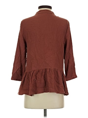 Roolee 3/4 Sleeve Button-Down Shirt (view 2)