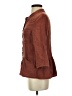 Roolee Brown 3/4 Sleeve Button-Down Shirt Size S - photo 5