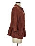 Roolee Brown 3/4 Sleeve Button-Down Shirt Size S - photo 4