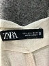 Zara Chevron-herringbone Ivory Casual Pants Size L - photo 7