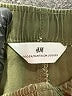 H&M 100% Cotton Solid Green Cargo Pants Size 6 - photo 3