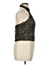 Xscape Gold Sleeveless Blouse Size 14 - photo 4