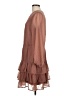 Express 100% Polyester Polka Dots Brown Casual Dress Size M - photo 5