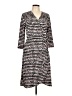 Talbots Polka Dots Black Casual Dress Size L - photo 1