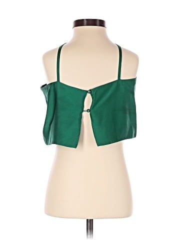 Olivaceous Sleeveless Blouse (view 2)