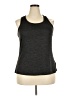 Avia 100% Polyester Gray Tank Top Size 20 - photo 1