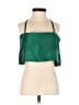 Olivaceous Green Ivory Sleeveless Blouse Size M - photo 1