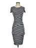 Bailey 44 Stripes Gray Casual Dress Size S - photo 1