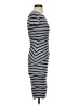 Bailey 44 Stripes Gray Casual Dress Size S - photo 4