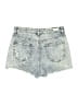 Almost Famous Blue Denim Shorts Size 7 - photo 2
