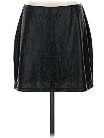 Express Faux Leather Skirt (view 1)