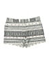 Artisan NY Print Gray Shorts Size 8 - photo 1