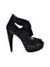 Assorted Brands 100% Leather Black Heels Size EU 38 - photo 1