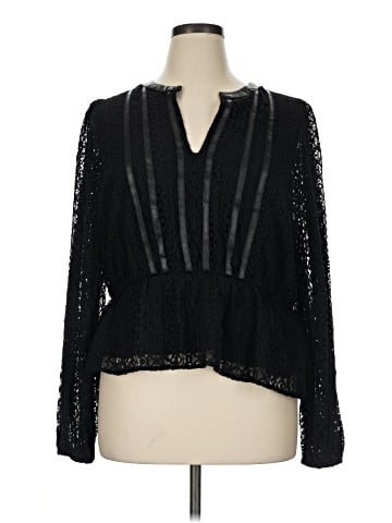 Express Long Sleeve Blouse (view 1)