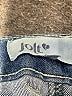 Jolt Floral Blue Denim Shorts Size 13 - photo 3