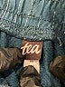 Tea 100% Cotton Stripes Blue Casual Pants Size 10 - photo 3