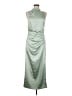 Parker 100% Polyester Green Cocktail Dress Size 8 - photo 1