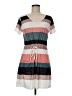 Unbranded Stripes Gray Casual Dress Size M - photo 1