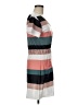 Unbranded Stripes Gray Casual Dress Size M - photo 4