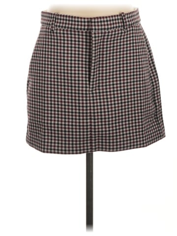 Madewell Mini Skirt in Plaid (view 1)