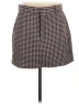 Madewell Houndstooth Brown Casual Skirt Size 2 - photo 1
