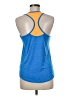 Reebok 100% Polyester Blue Active Tank Size M - photo 2