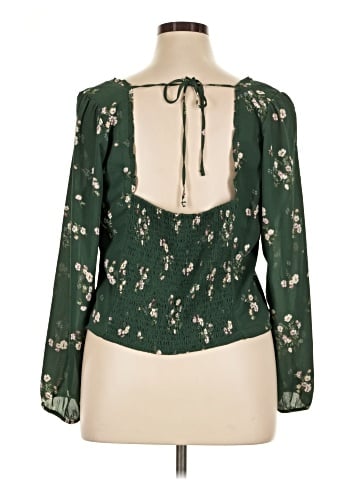 Abercrombie & Fitch 3/4 Sleeve Blouse (view 2)