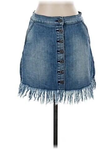 SNEAK PEEK Denim Skirt (view 1)