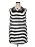Chico's Stripes Black Casual Dress Size XL (3) - photo 1