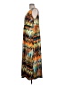 Notations Print Orange Casual Dress Size L - photo 5
