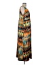 Notations Print Orange Casual Dress Size L - photo 4