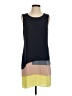 BCBGMAXAZRIA 100% Polyester Color Block Gray Casual Dress Size 2 - photo 1